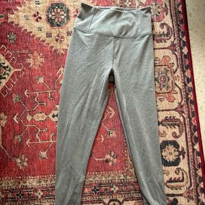 GIRLFRIEND COLLECTIVE High Waist Full Length Leggings GRAY SMALL NWOT